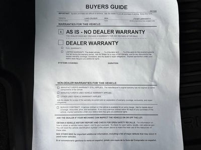 2024 Toyota Land Cruiser First Edition