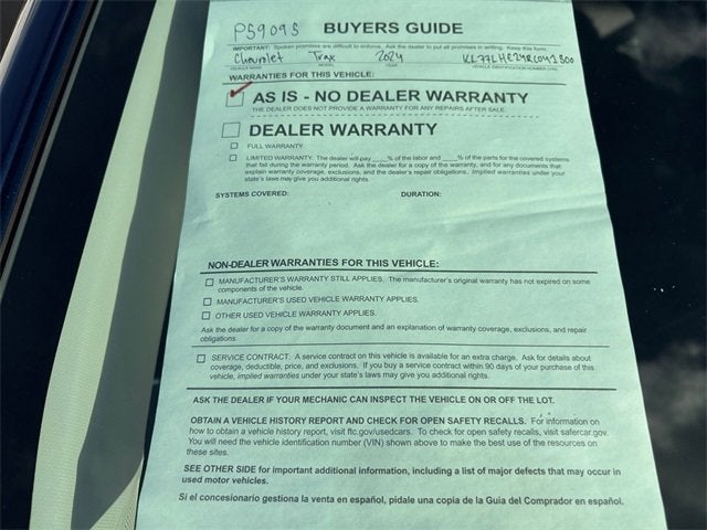 2024 Chevrolet Trax LT