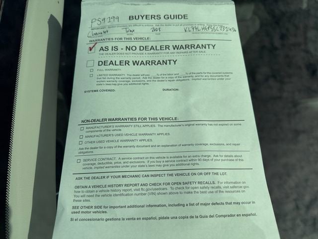 2025 Chevrolet Trax LT