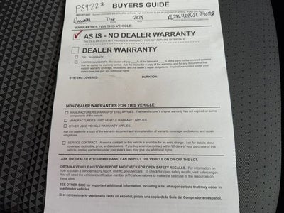 2025 Chevrolet Trax LT