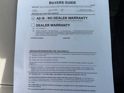 2024 Hyundai Tucson Hybrid SEL Convenience