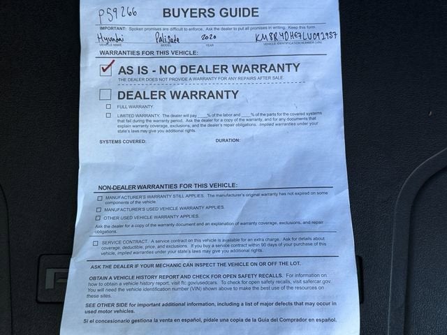 2020 Hyundai Palisade SEL