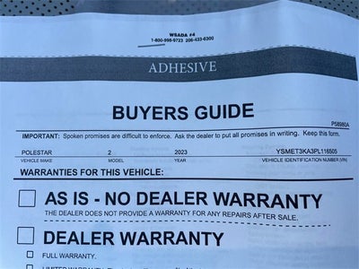 2023 POLESTAR 2 Performance